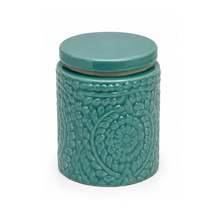 Murabba Ceramic Jar – Green Kitchen Storage Jar
