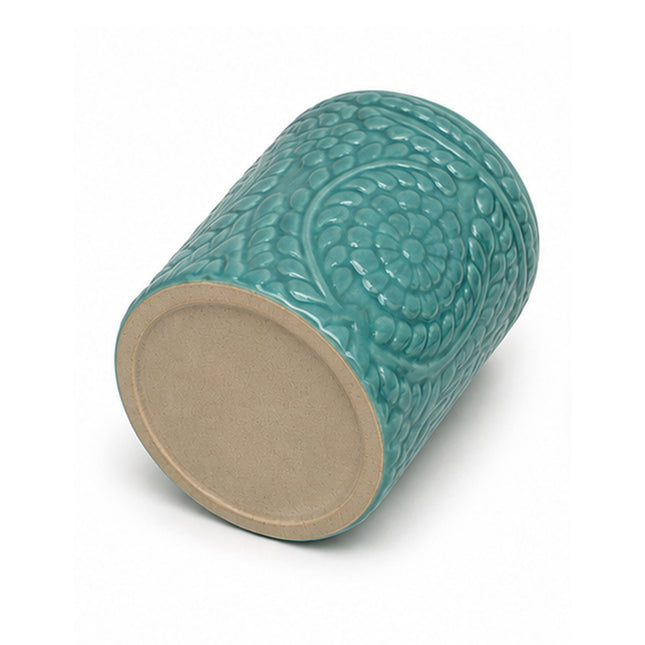 Murabba Ceramic Jar – Green Kitchen Storage Jar