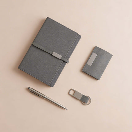 4-in-1 Corporate Gift Set – Pen, Diary & More