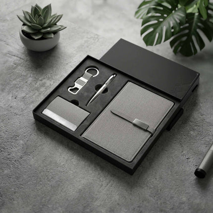 4-in-1 Corporate Gift Set – Pen, Diary & More