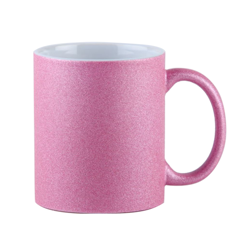 Pink Glitter Mug – Elegant & Stylish Ceramic Coffee Cup