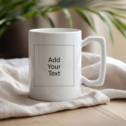 Personalized Eid Mubarak Ceramic Mug with Custom Name & Text