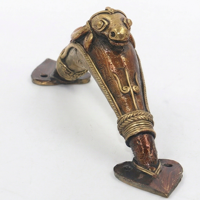 Animal Head Door Handle-Bull