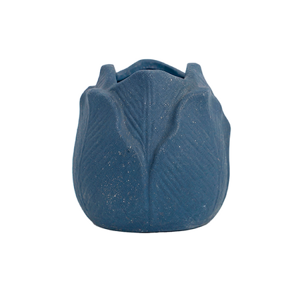 Handcrafted Artisan Raw Clay Vase – Natural Irregular Shape Ceramic Planter