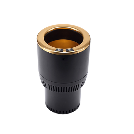 Car Cooler & Heater Cup Holder – Black Auto Accessory_c