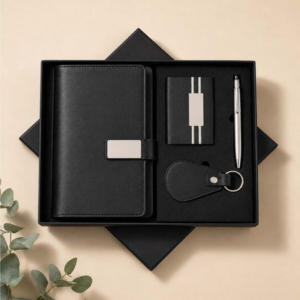 Premium Diary Set – Black & White Combo Gift