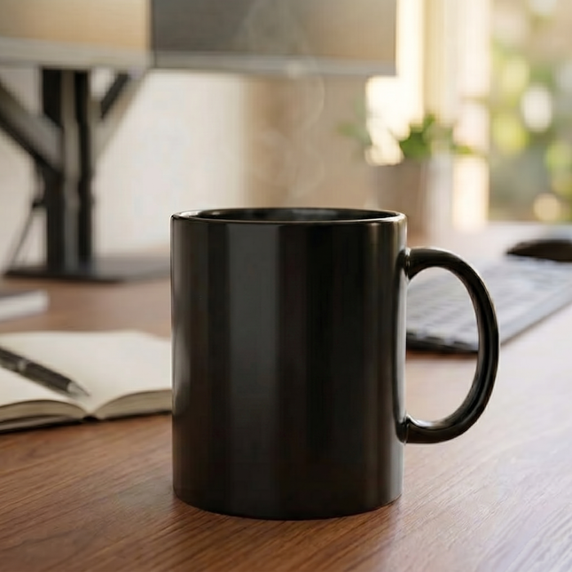 Personalized Happy New Year Ceramic Mug with Custom Name & Wishes