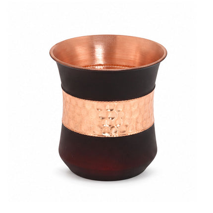 Copper Silk Lily Glass