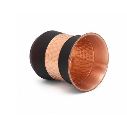 Copper Silk Lily Glass
