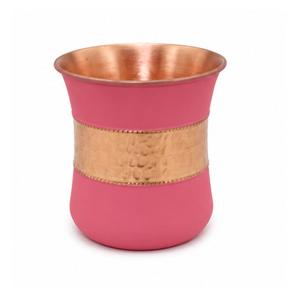 Copper Silk Lilly Glass – Pink Handcrafted Drinkware