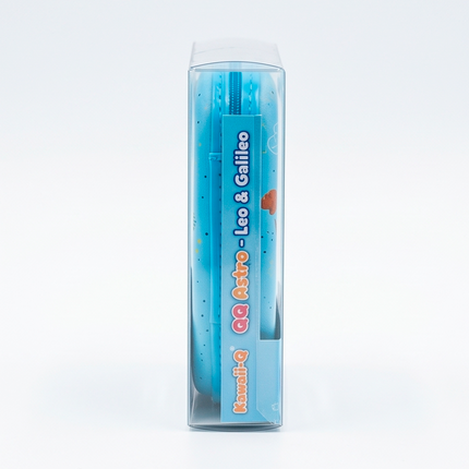 Cartoon Astronaut Tin Box - Leo & Galileo Blue Storage Tin by Kawaii-Q