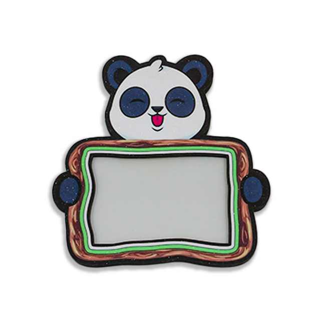 Cheerful Panda Fridge Magnet Frame