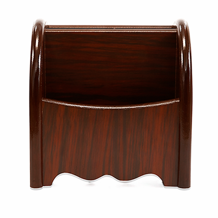 Classic Solid Wood Handcrafted Stand - Desk Organizer with Multi-Section Storage for Stationary