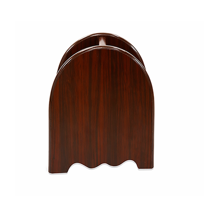 Classic Solid Wood Handcrafted Stand - Desk Organizer with Multi-Section Storage for Stationary