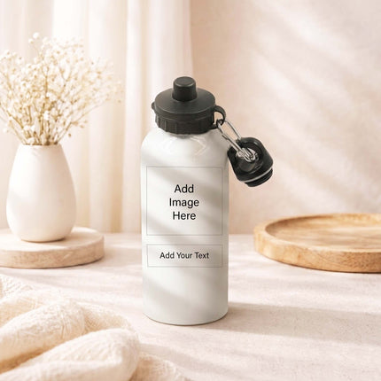 Double Cap Sipper Bottle – 600ml Hydration Essential