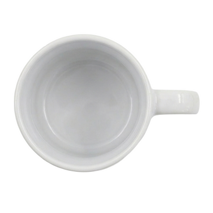 Classic White Customisable Ceramic Mug with Heart Handle_d