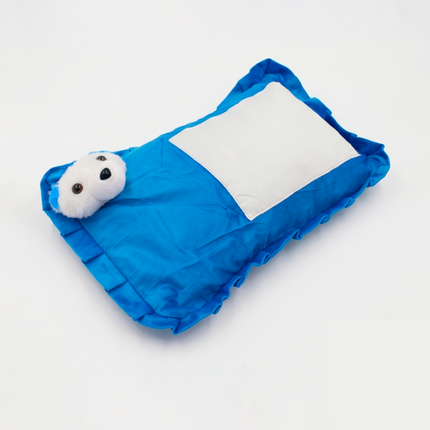 Cuddle Bear Blue Personalized Pillow – Soft & Adorable Kids’ Cushion