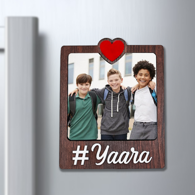 Custom Friendship Fridge Magnet Frame - #Yaara Design