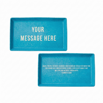 Himalayan Pine Needle Divergent Tray – Navy Blue
