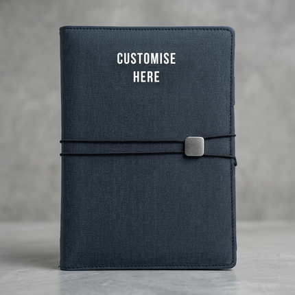 Premium Smart Executive Notebook with Built-in LCD Video Display and Writing Pad
