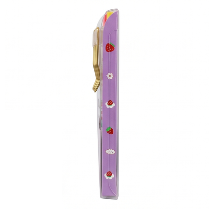 Cute Strawberry Bunny Pastel Gel Pen Set of 6 for Kids & Stationery Lovers