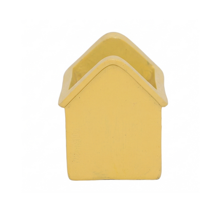 Cute Yellow Hut Multi-Purpose Pot or Planter
