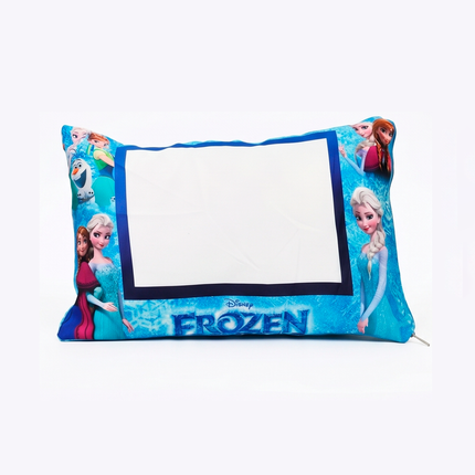 Disney Frozen Personalized Pillow – Magical Comfort with Elsa, Anna & Olaf