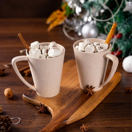 Himalayan Pine Needle Coffee Mug – Cream