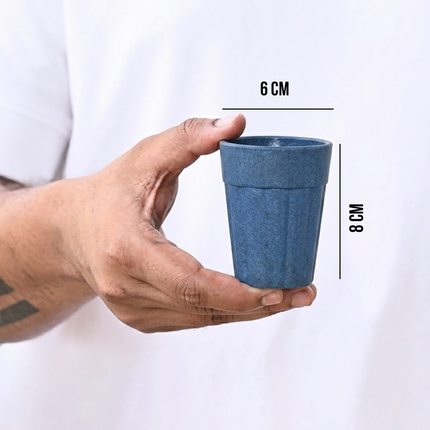 Himalayan Pine Needle Chai Cup – Navy Blue