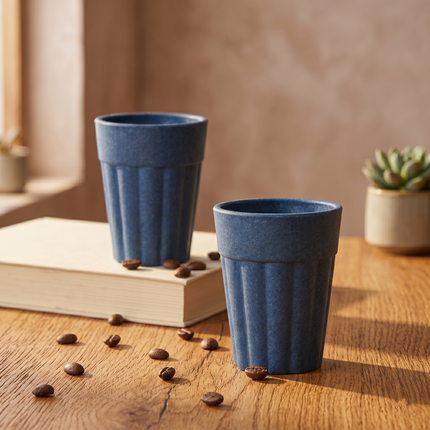 Himalayan Pine Needle Chai Cup – Navy Blue