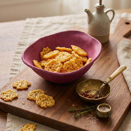 Himalayan Pine Needle Nuts & Nibbles Bowl – Pink