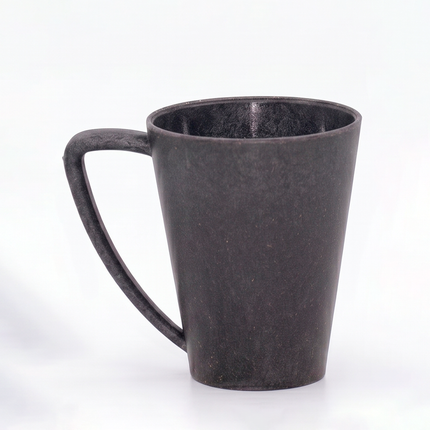 Grey Himalayan Pine Needle Coffee Mug – Modern Eco-Friendly Sustainable Mug with Customization