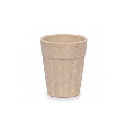 Beige Himalayan Pine Needle Chai Cup – Natural Eco-Friendly Sustainable Tea Cup with Customization