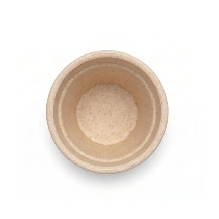 Beige Himalayan Pine Needle Chai Cup – Natural Eco-Friendly Sustainable Tea Cup with Customization