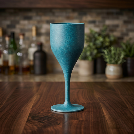 Himalayan Pine Needle Wine Glass – Cobalt