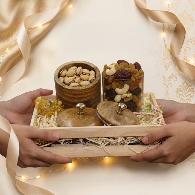 Festive Dry Fruit Gift Hamper for Diwali