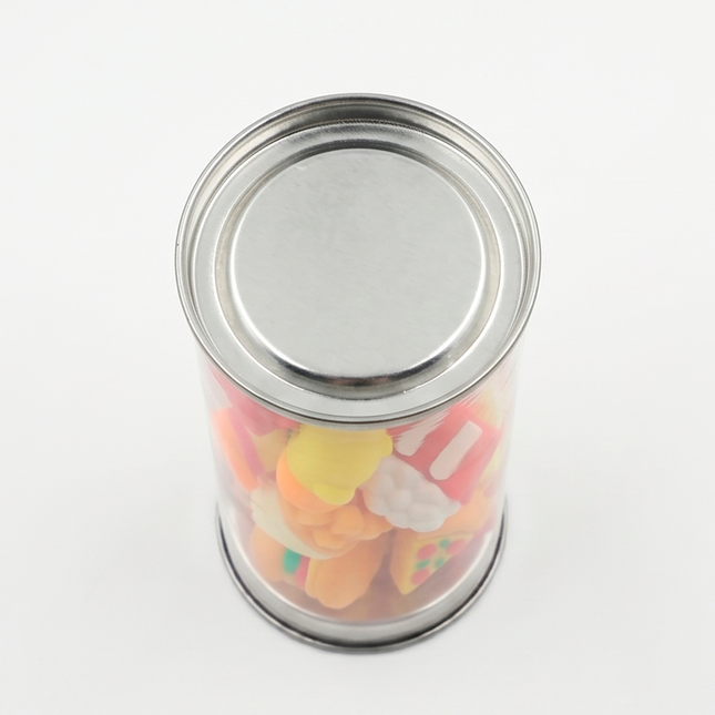 Fun Food-Themed Erasers with Assorted Shapes in Gift Jar