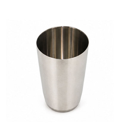 Stainless Steel Juice Glass – Handcrafted Tapered Drinking Glass | Modern Barware Tumbler