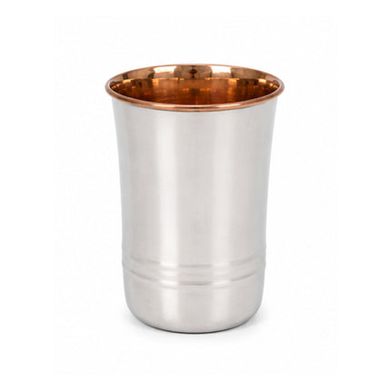 Mirrorline Flower Glass Set of 2 – Steel & Copper