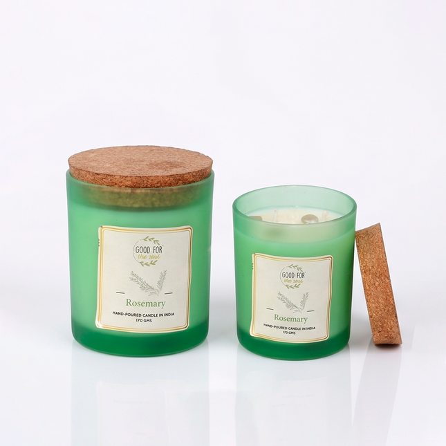 Good for the Soul Aromatherapy Candle – Rosemary Fragrance