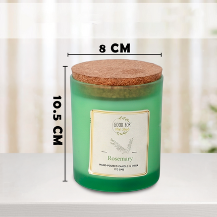 Good for the Soul Aromatherapy Candle – Rosemary Fragrance