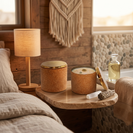 Good for the Soul Aromatherapy Candle with Healing Crystals