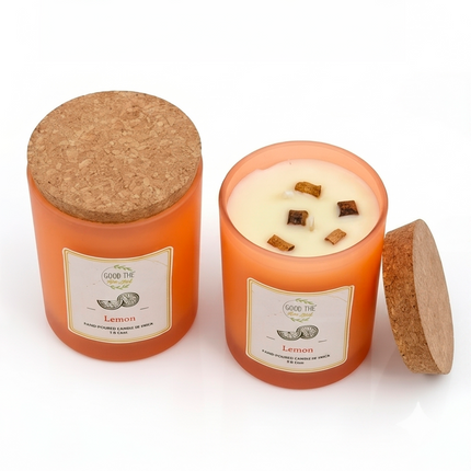 Good for the Soul Lemon Scented Hand-Poured Candle – 170g