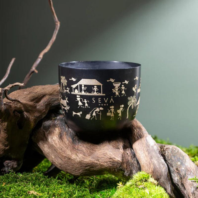 Heirloom Candle - Dil Se (Rustic Roots - Black) - Classic