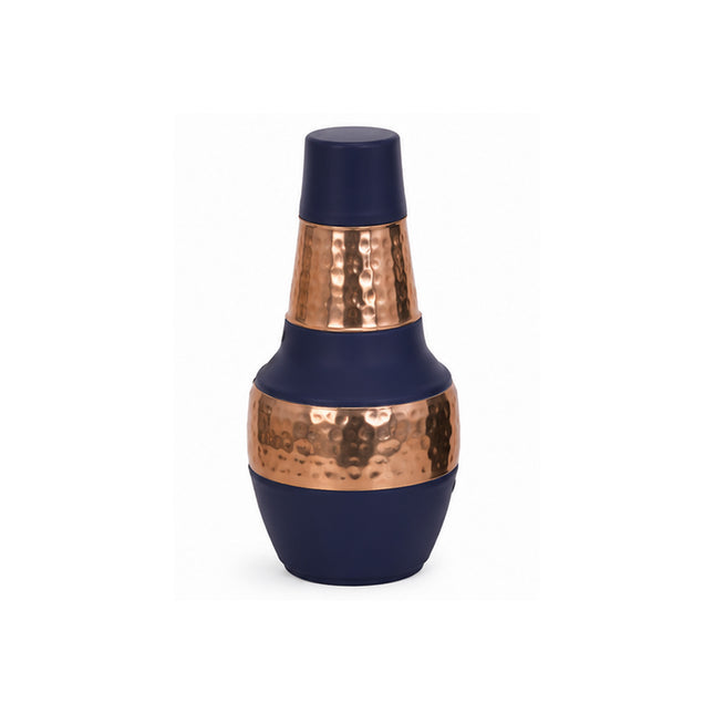 Venus Copper Jar – Blue Decorative Storage Jar