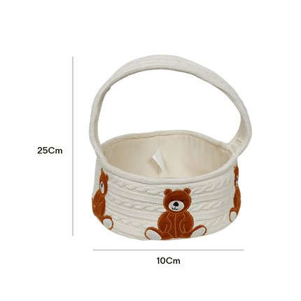 Knitted Soft Teddy Bear gift set