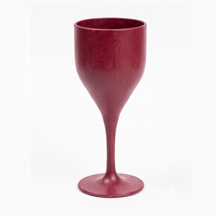 Himalayan Pine Needle Wine Glass – Dark Pink