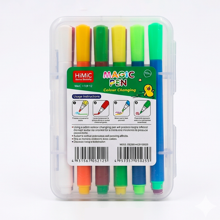 Magic Colour Changing Pen Set – 10+2 Shades by HiMic