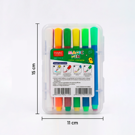Magic Colour Changing Pen Set – 10+2 Shades by HiMic