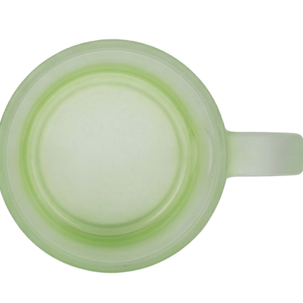Matte Finish Frosted Translucent Glass Mug with Gradient Design_d